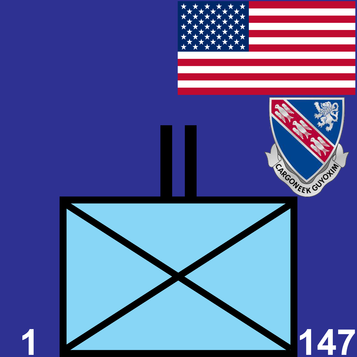 1st Battalion, 147th Infantry Regiment icon